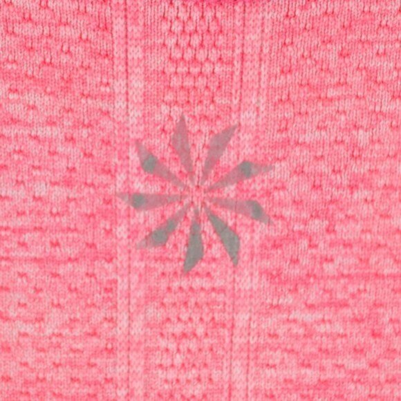 Athleta Speedlight Women's Small Pink Ruched Racerback Activewear Tank Top - Picture 5 of 6